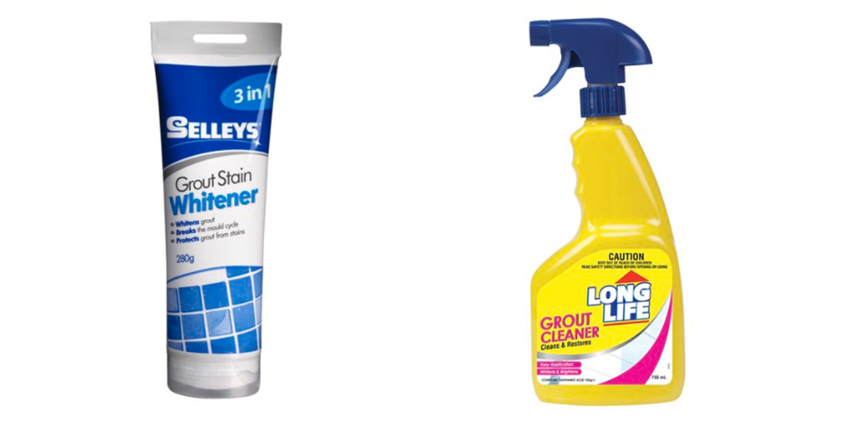 Long life store grout cleaner